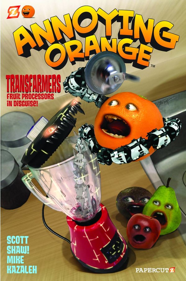 Annoying Orange Transfarmers GN Vol 5 Comic Book Spoof   Harvest All Of Earths Fruit (1 of 1)